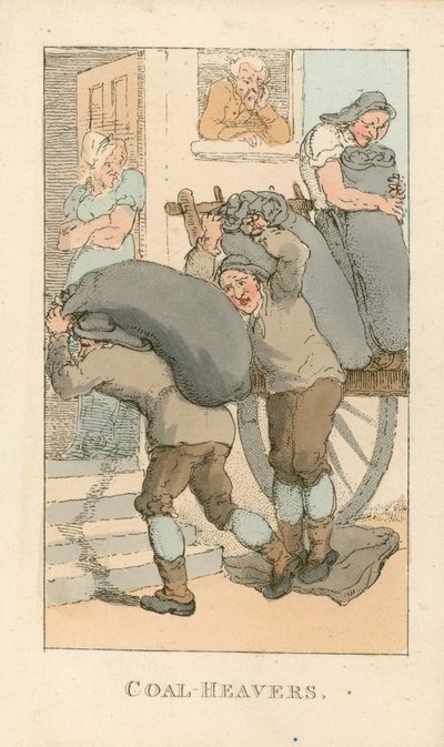 Kohlenarbeiter von Thomas Rowlandson